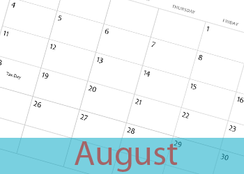 august 2026 calendar templates
