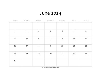fillable 2024 calendar june