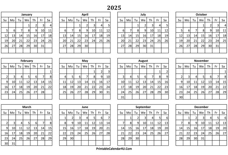 Calendar 2025 Uk Free Printable Microsoft Excel Templates