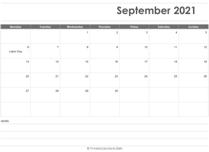 editable september 2021 calendar