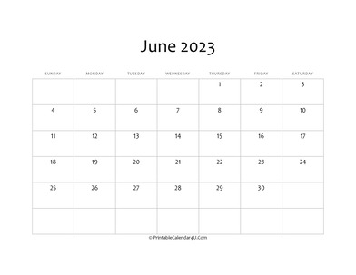 fillable 2023 calendar june