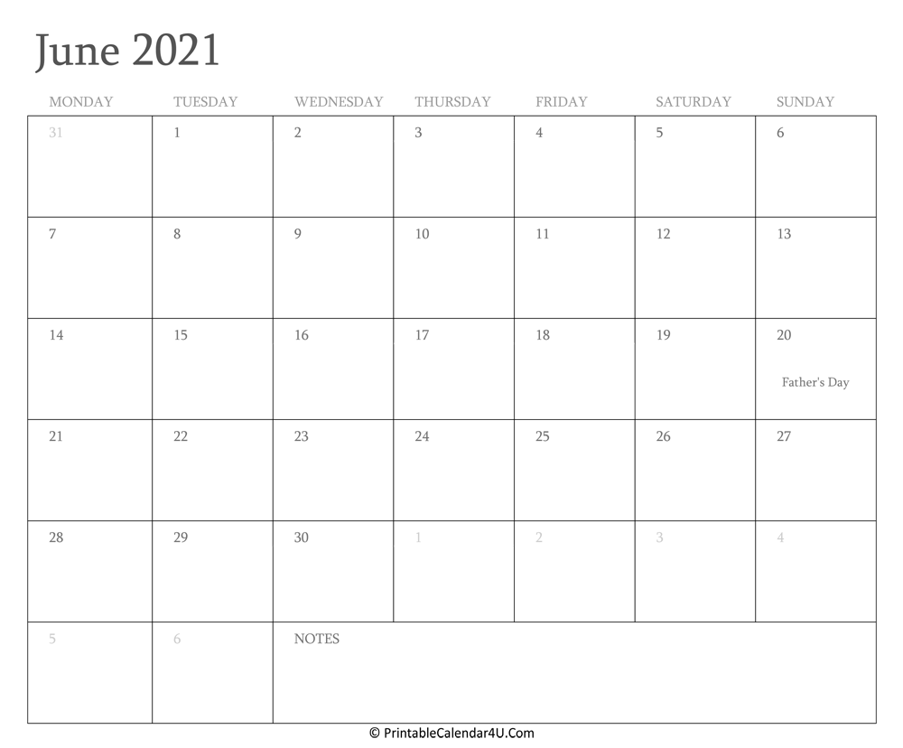 june 2021 calendar printable with holidays