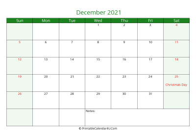 editable calendar december 2021 with us holidays